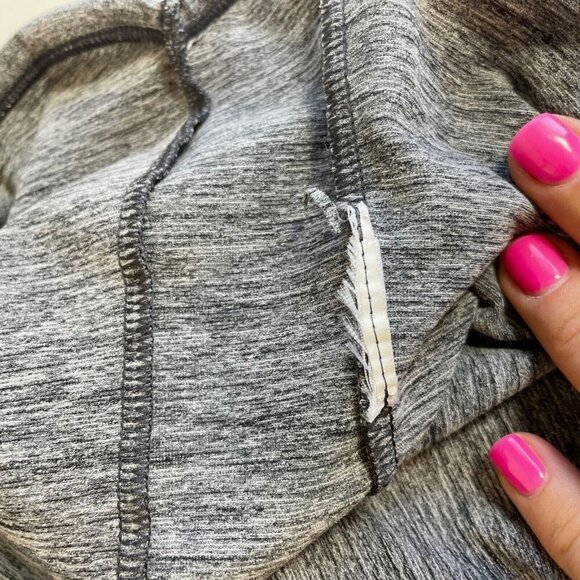 Spyder Womens Solitude Funnel Neck Pullover Top Long Sleeve Gray Small Raglan - Picture 7 of 8